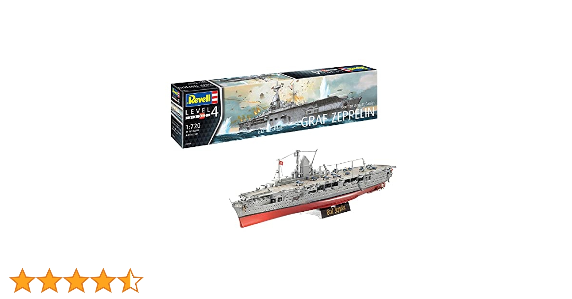 Amazon | ドイツレベル 1/720 ドイツ軍 航空母艦 グラーフ
